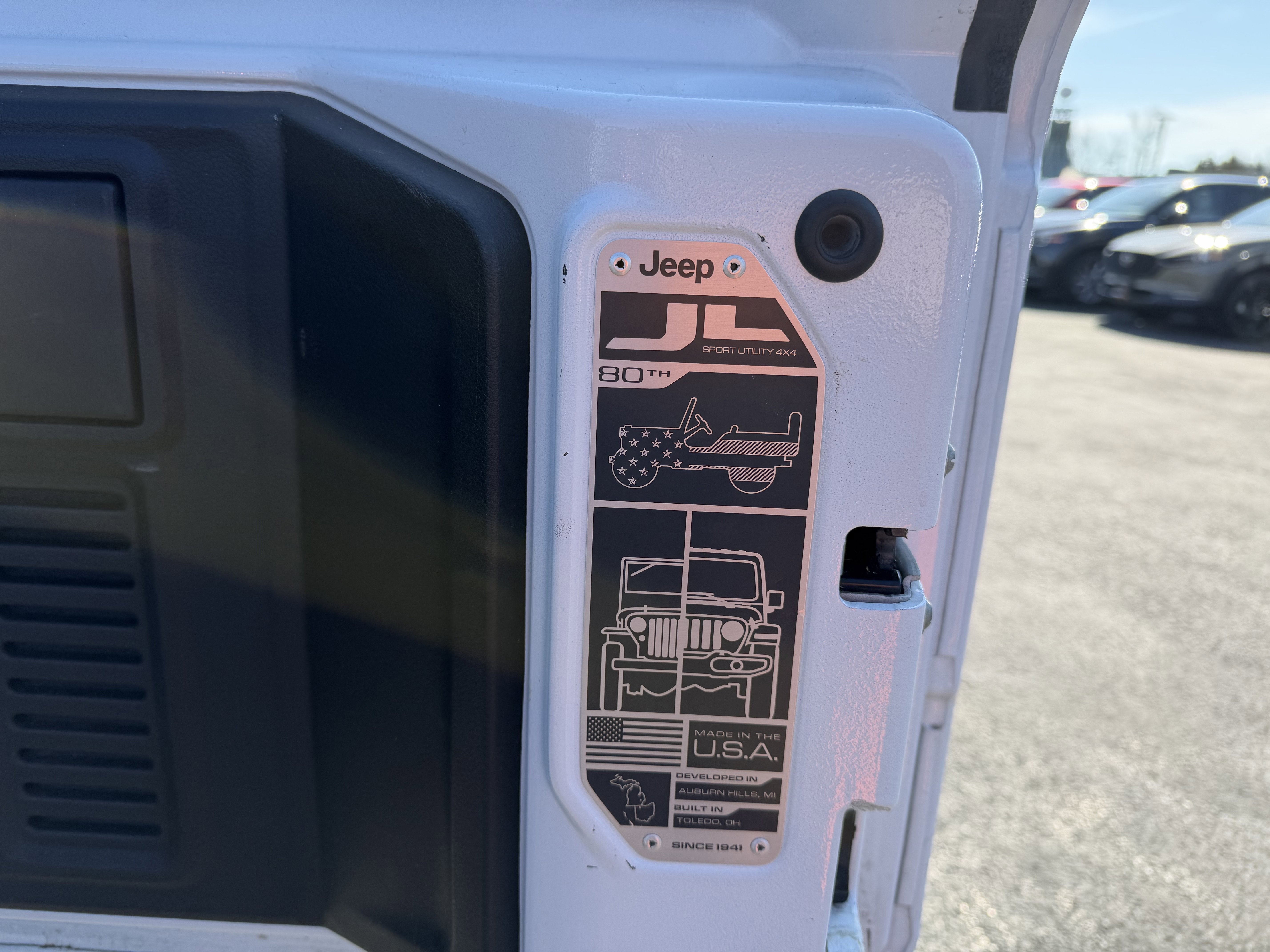 2021 Jeep Wrangler 80th Anniversary