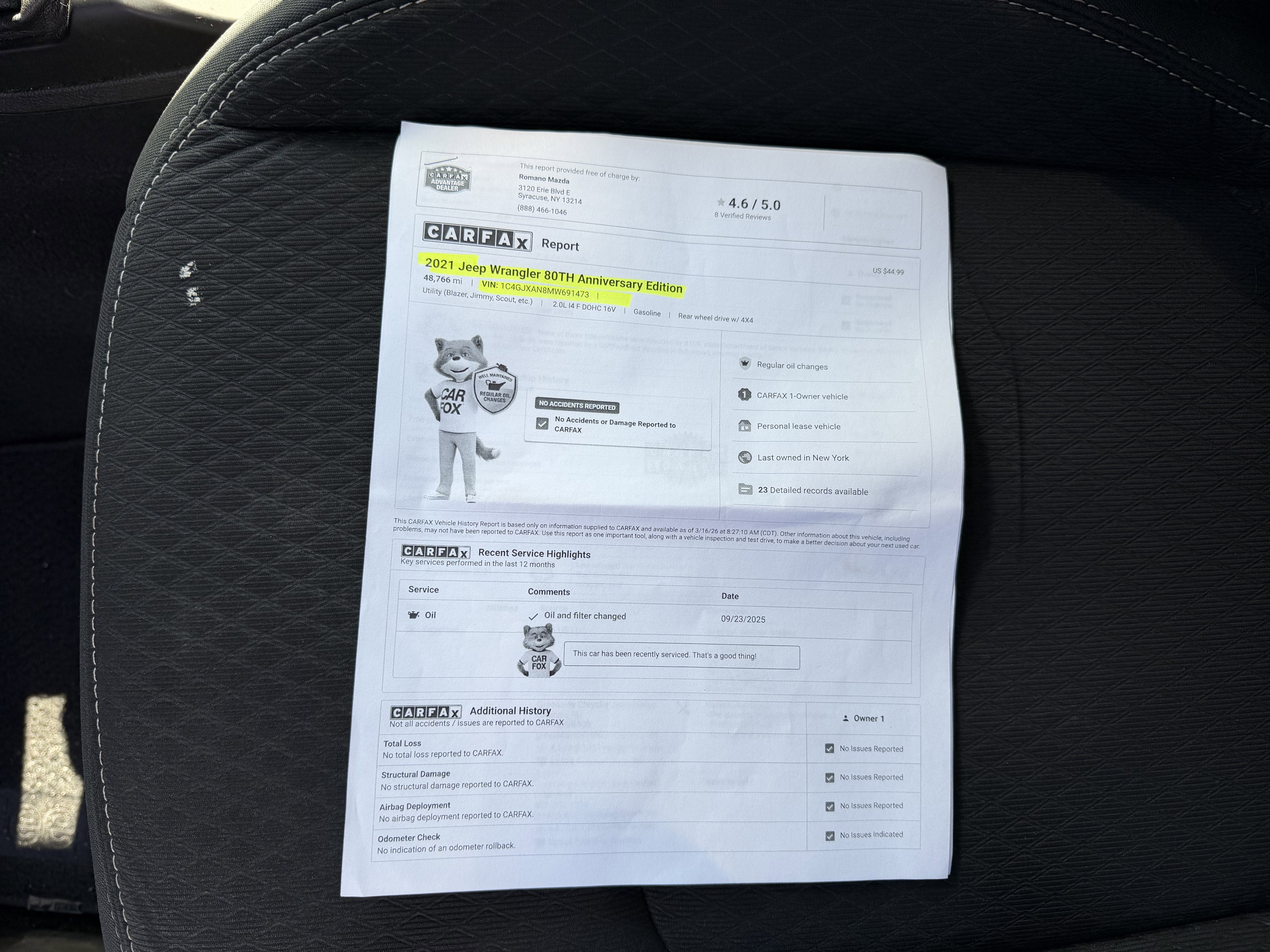 2021 Jeep Wrangler 80th Anniversary