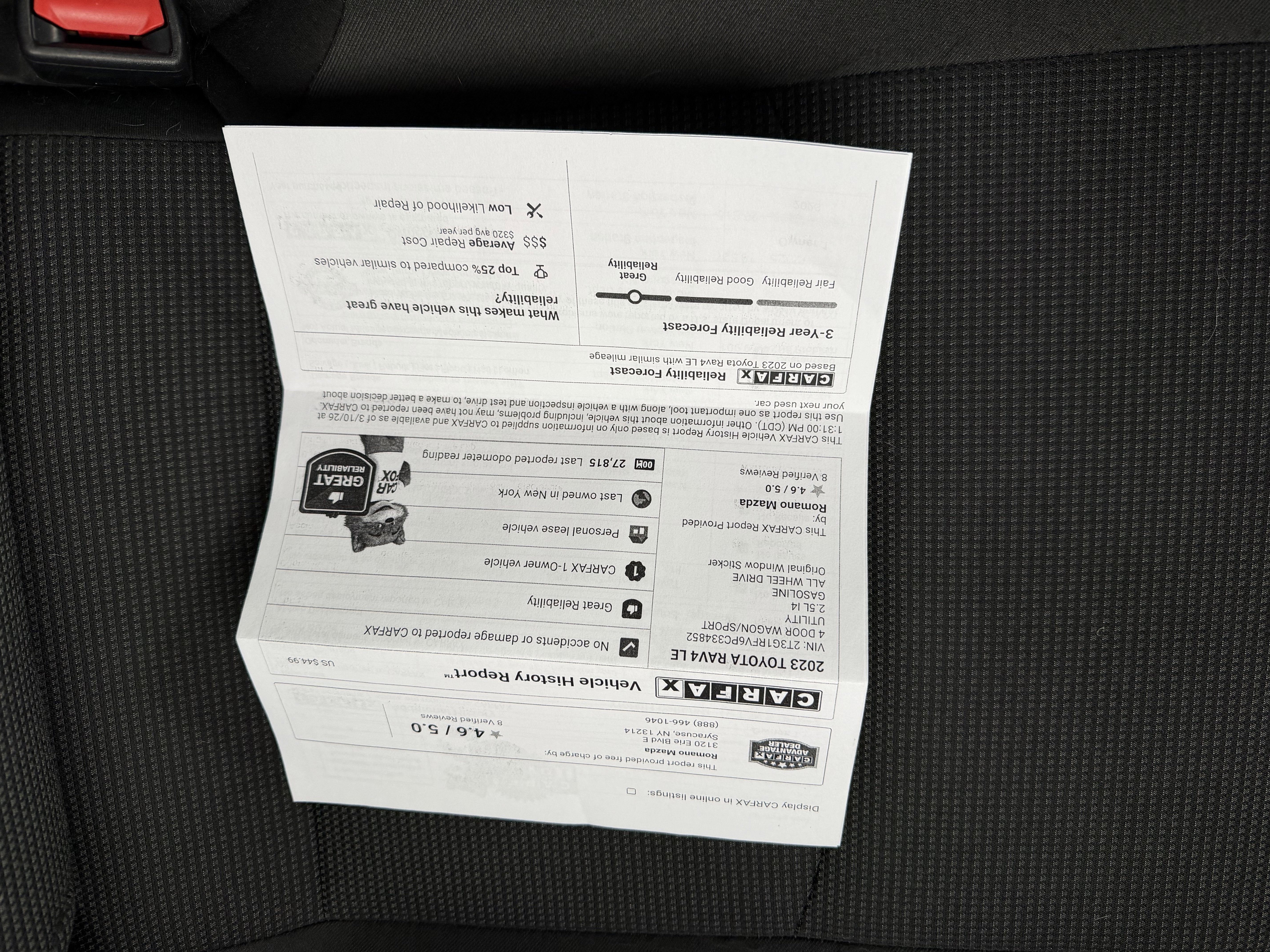 2023 Toyota RAV4 LE AWD