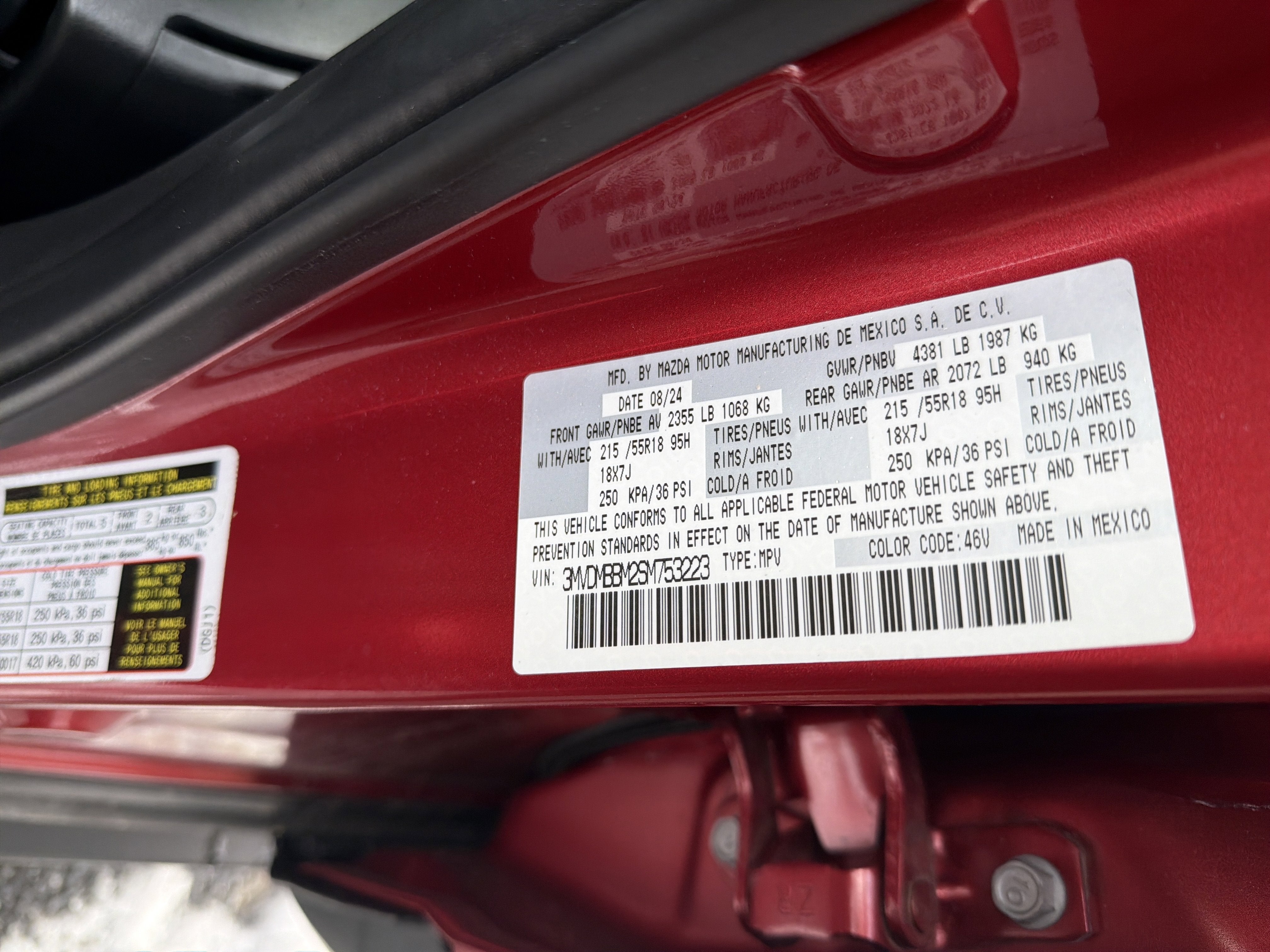 2025 Mazda Mazda CX-30 2.5 S Select Sport AWD