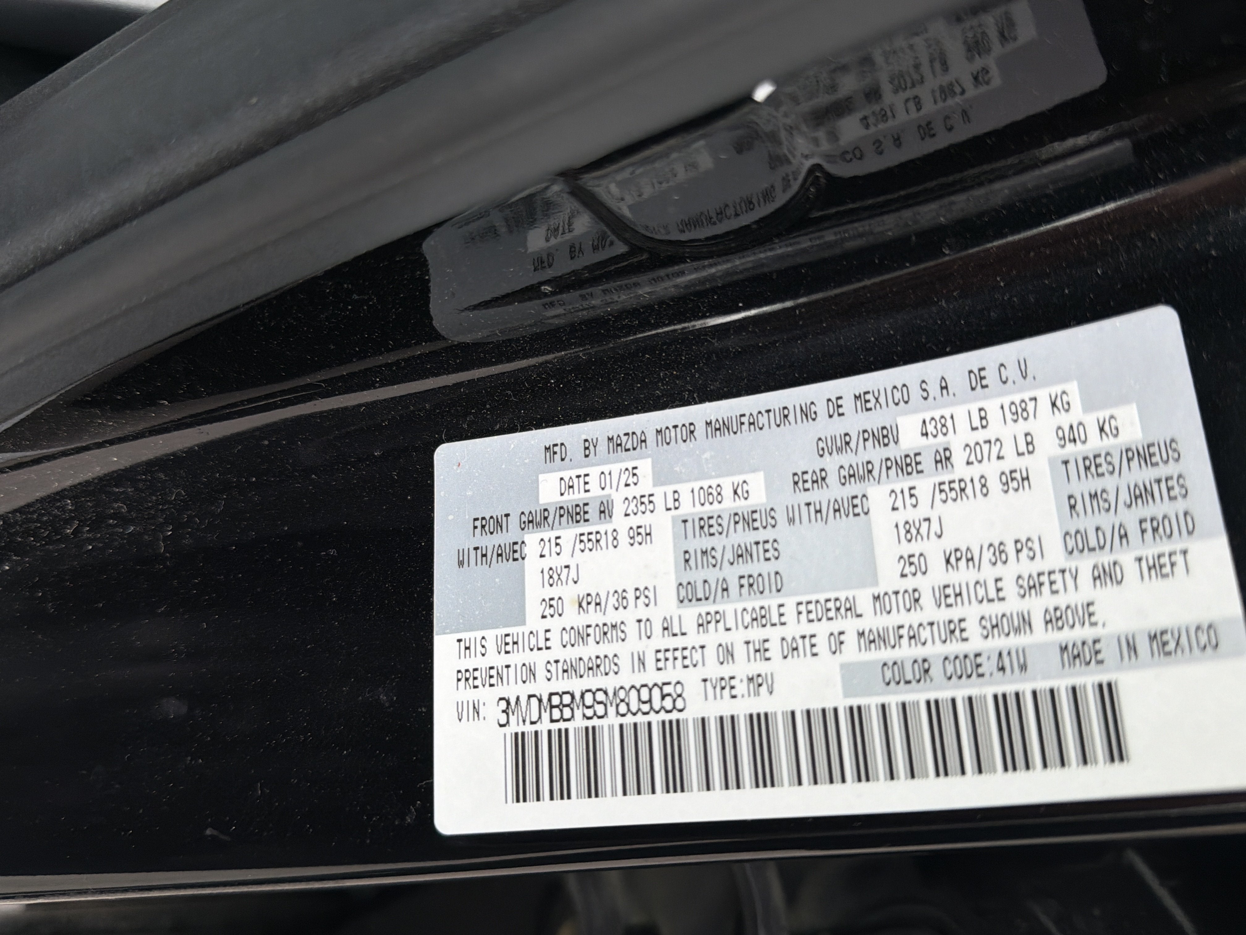 2025 Mazda Mazda CX-30 2.5 S Select Sport AWD
