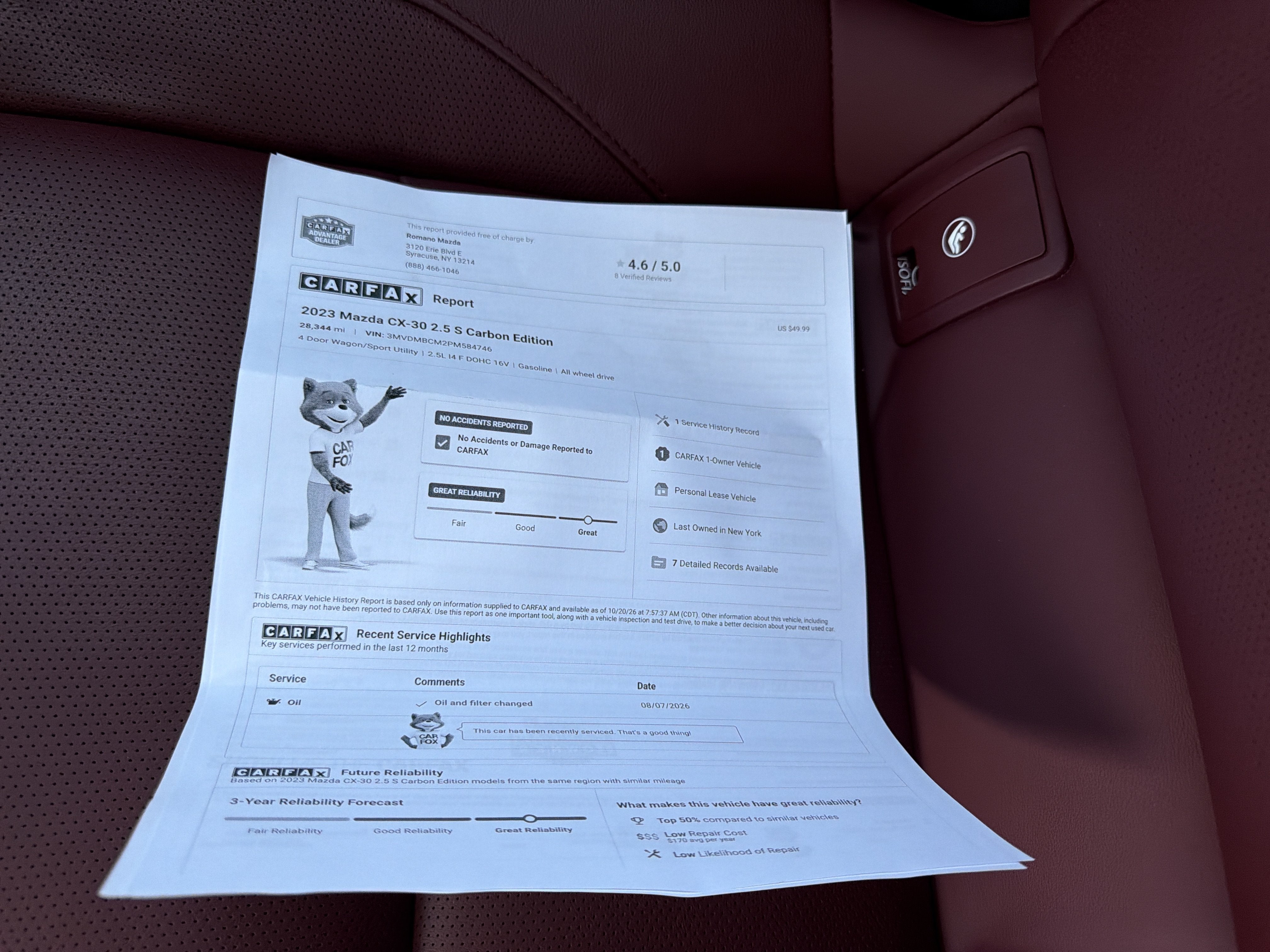2023 Mazda Mazda CX-30 2.5 S Carbon Edition AWD