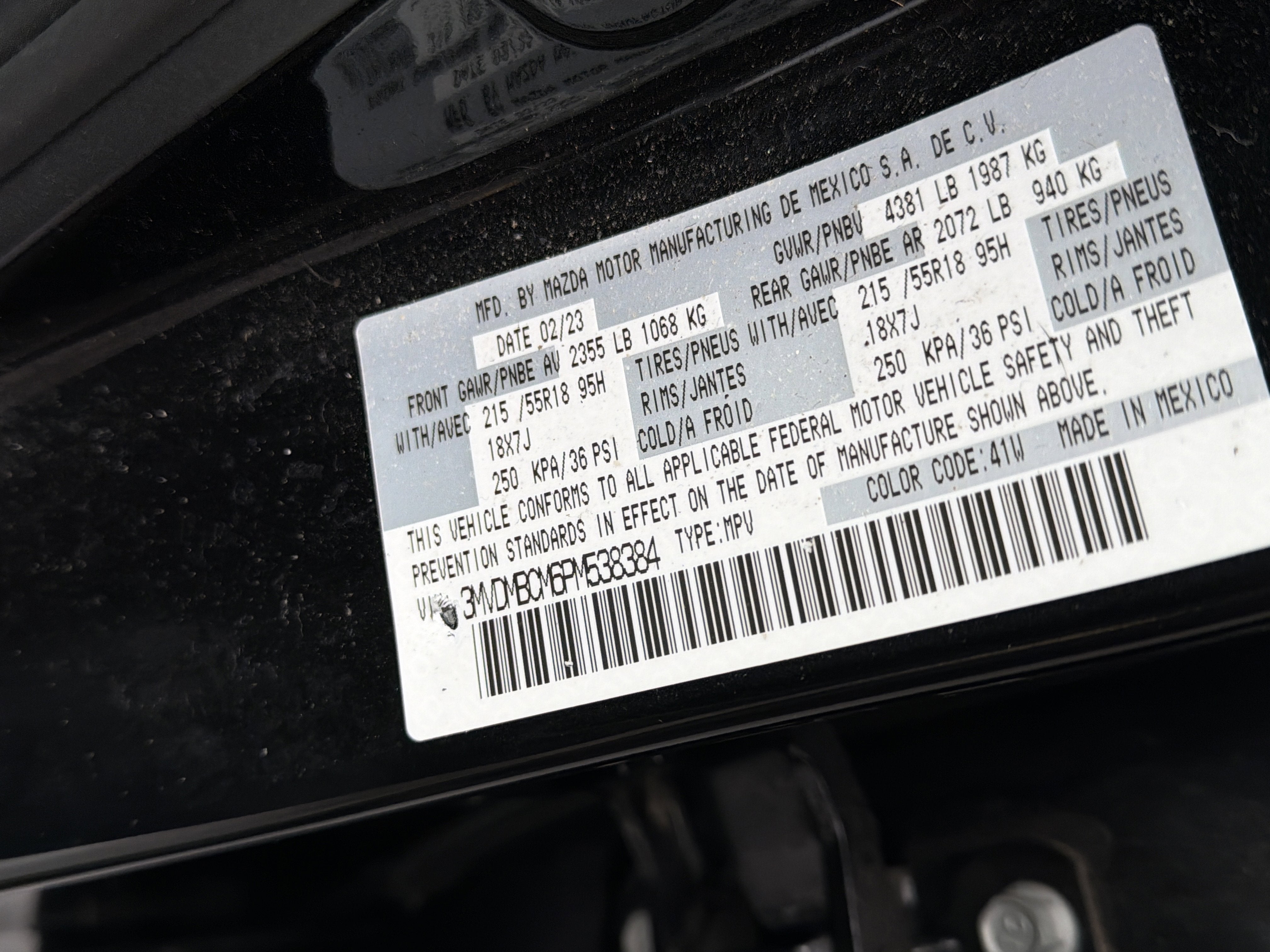 2023 Mazda Mazda CX-30 2.5 S Preferred Package AWD