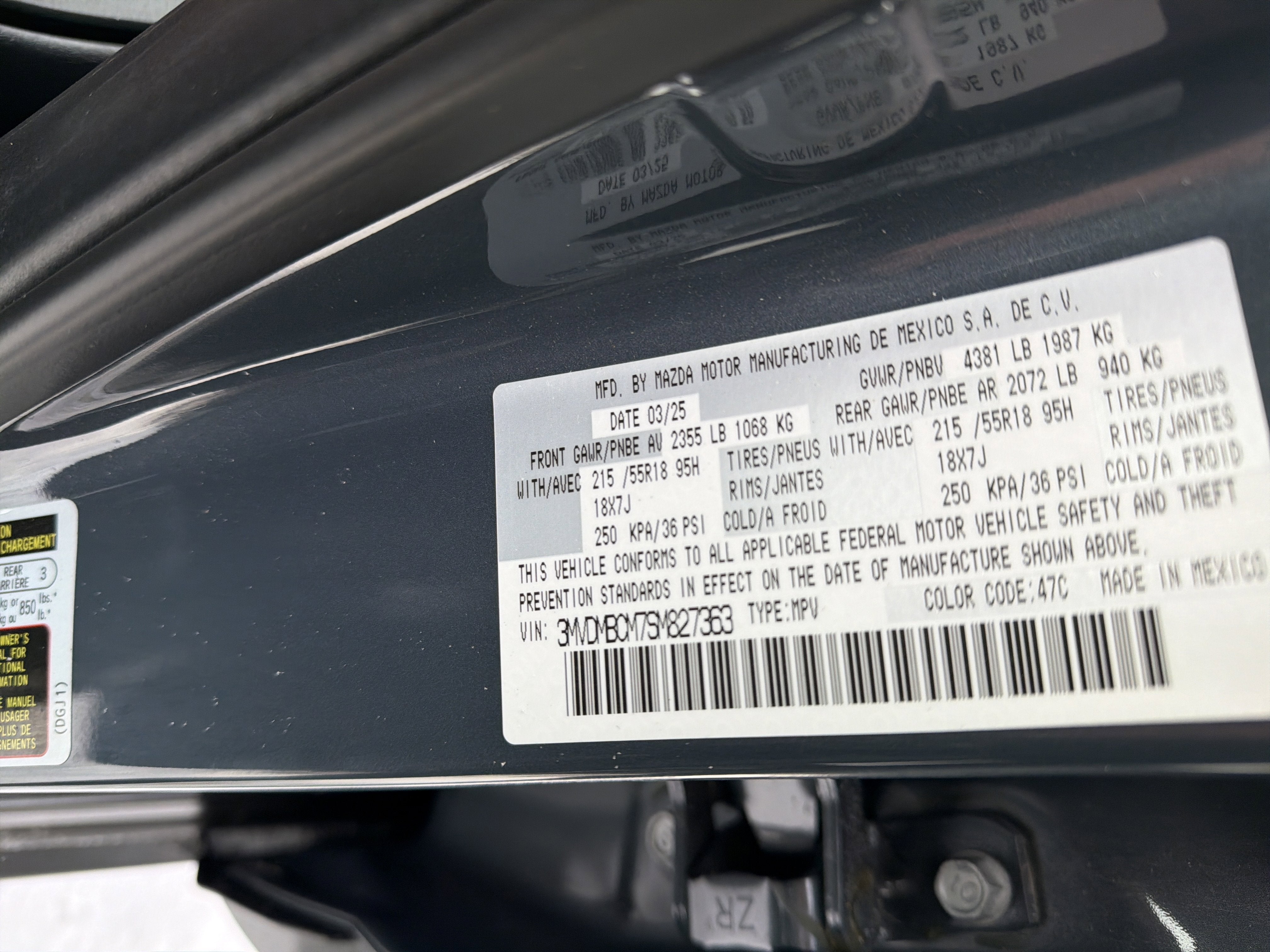 2025 Mazda Mazda CX-30 2.5 S Carbon Edition