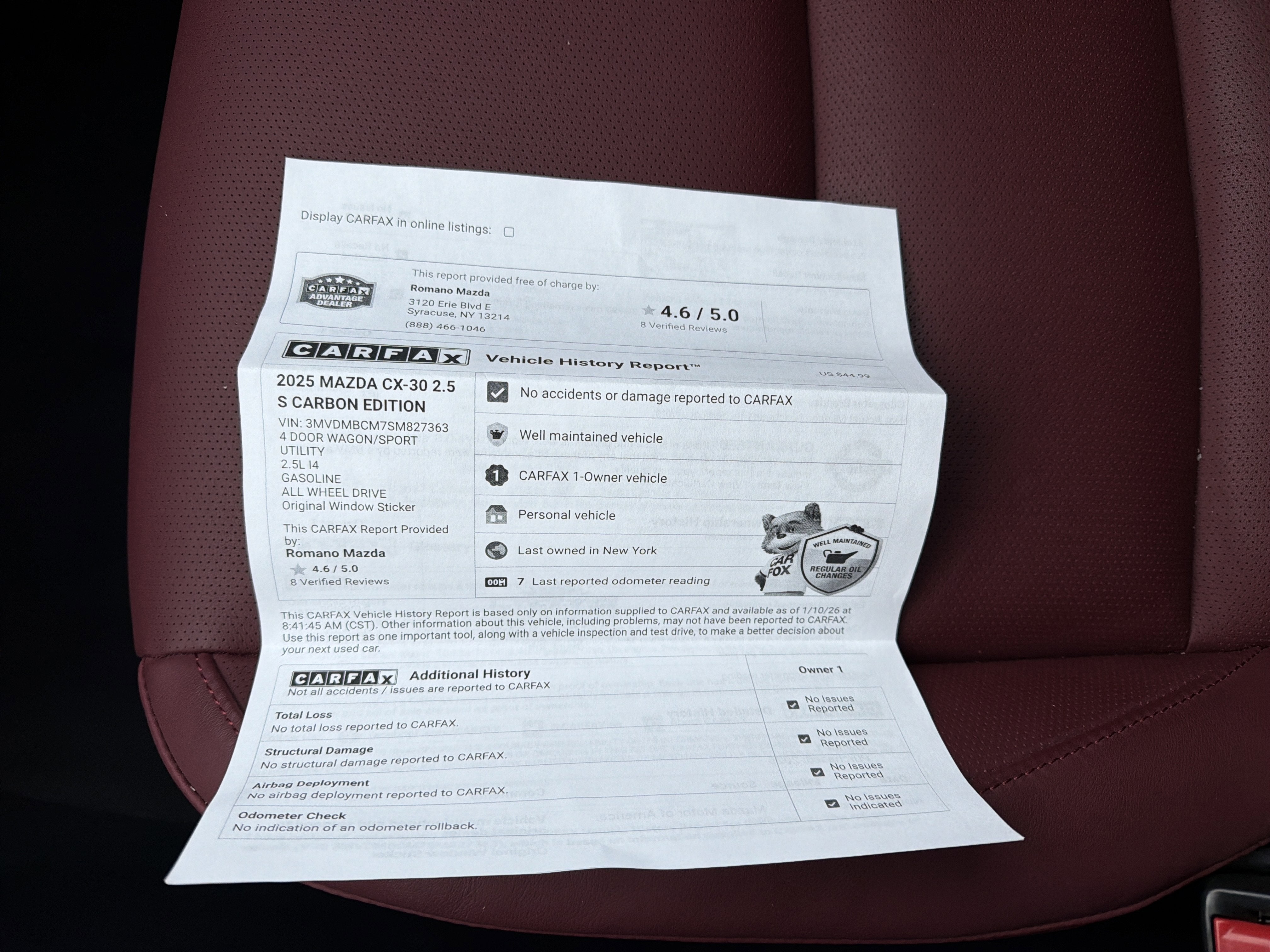 2025 Mazda Mazda CX-30 2.5 S Carbon Edition