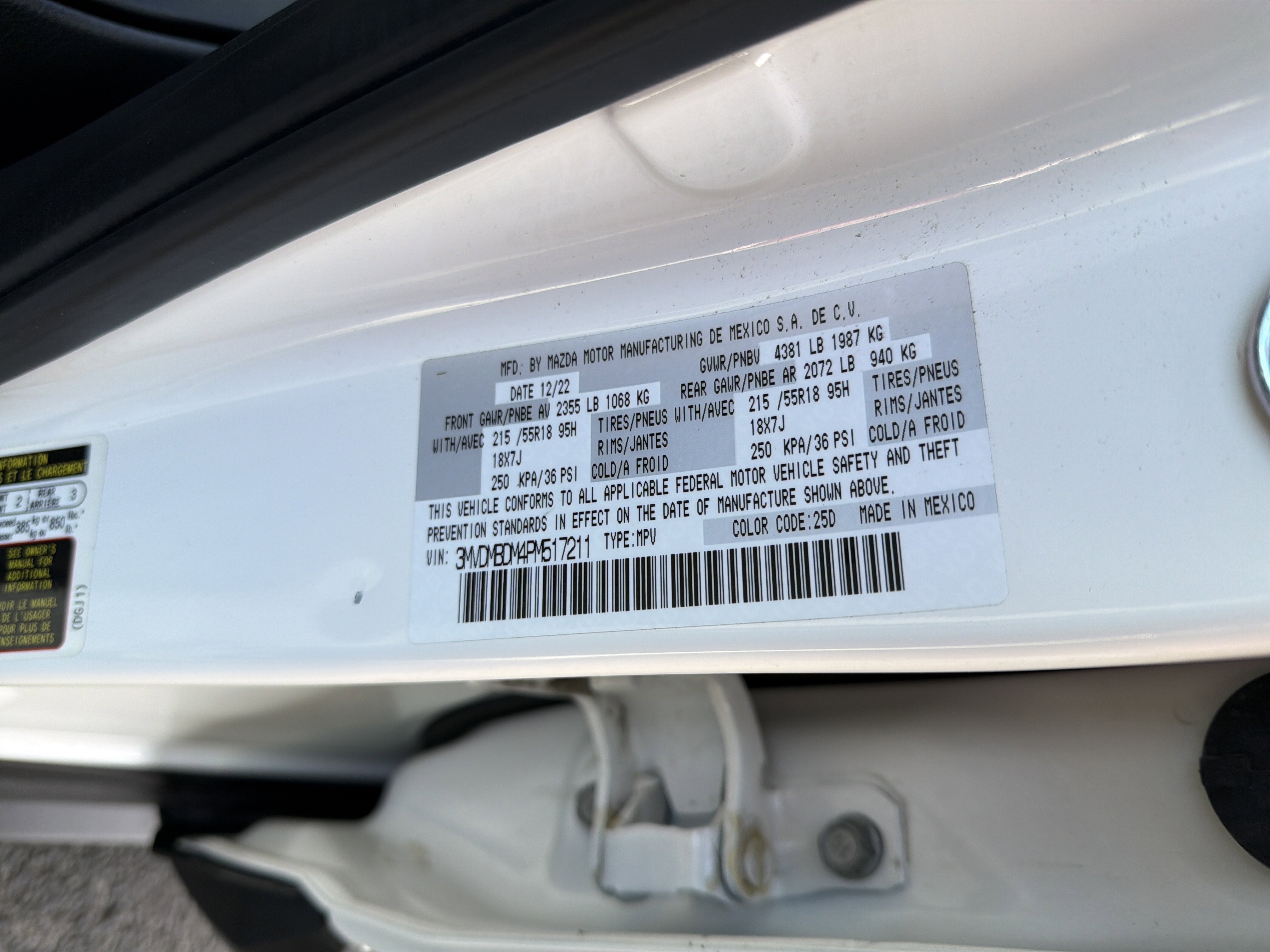 2023 Mazda Mazda CX-30 2.5 S Premium Package