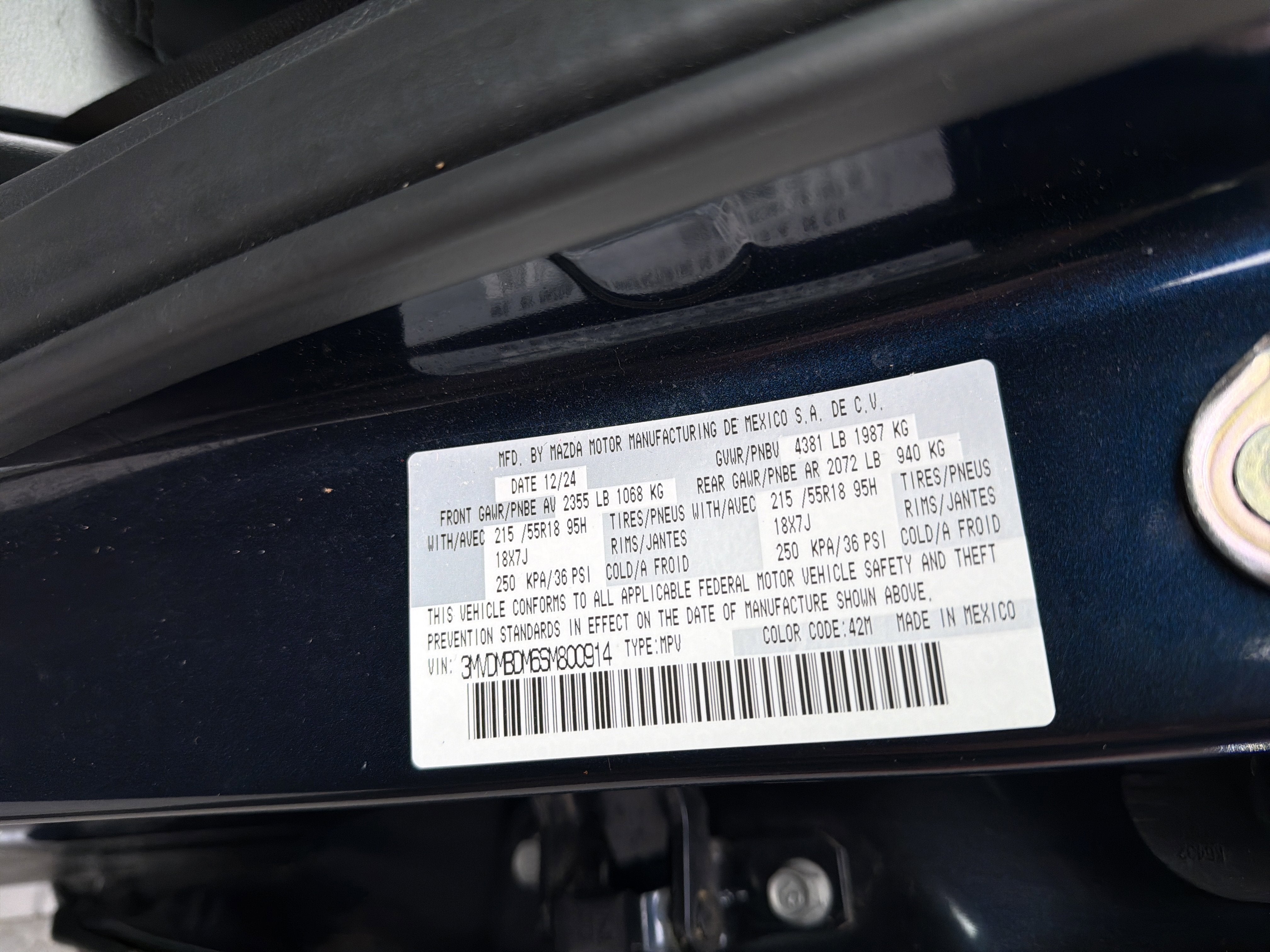 2025 Mazda Mazda CX-30 2.5 S Premium Package AWD