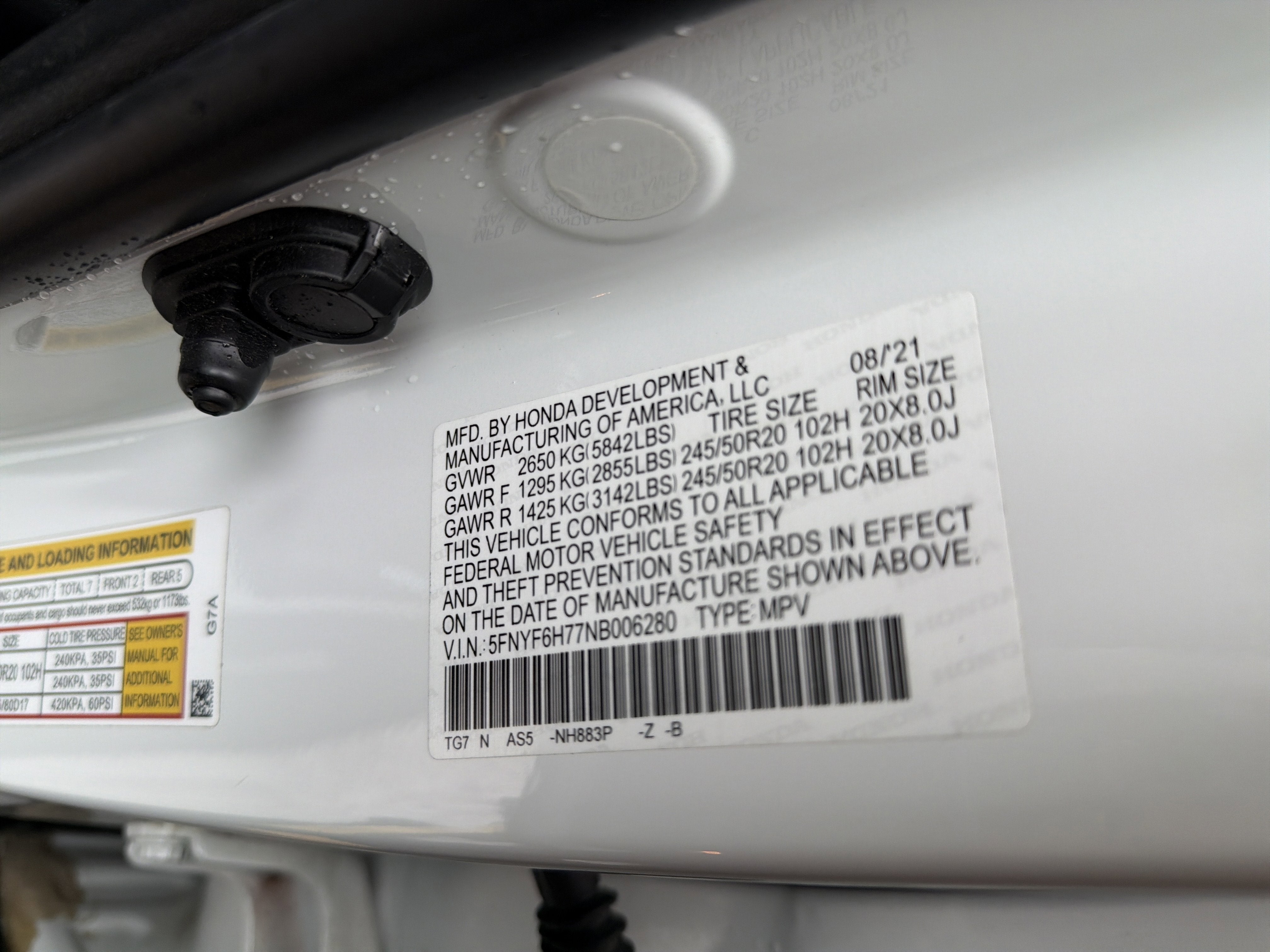 2022 Honda Pilot Black Edition