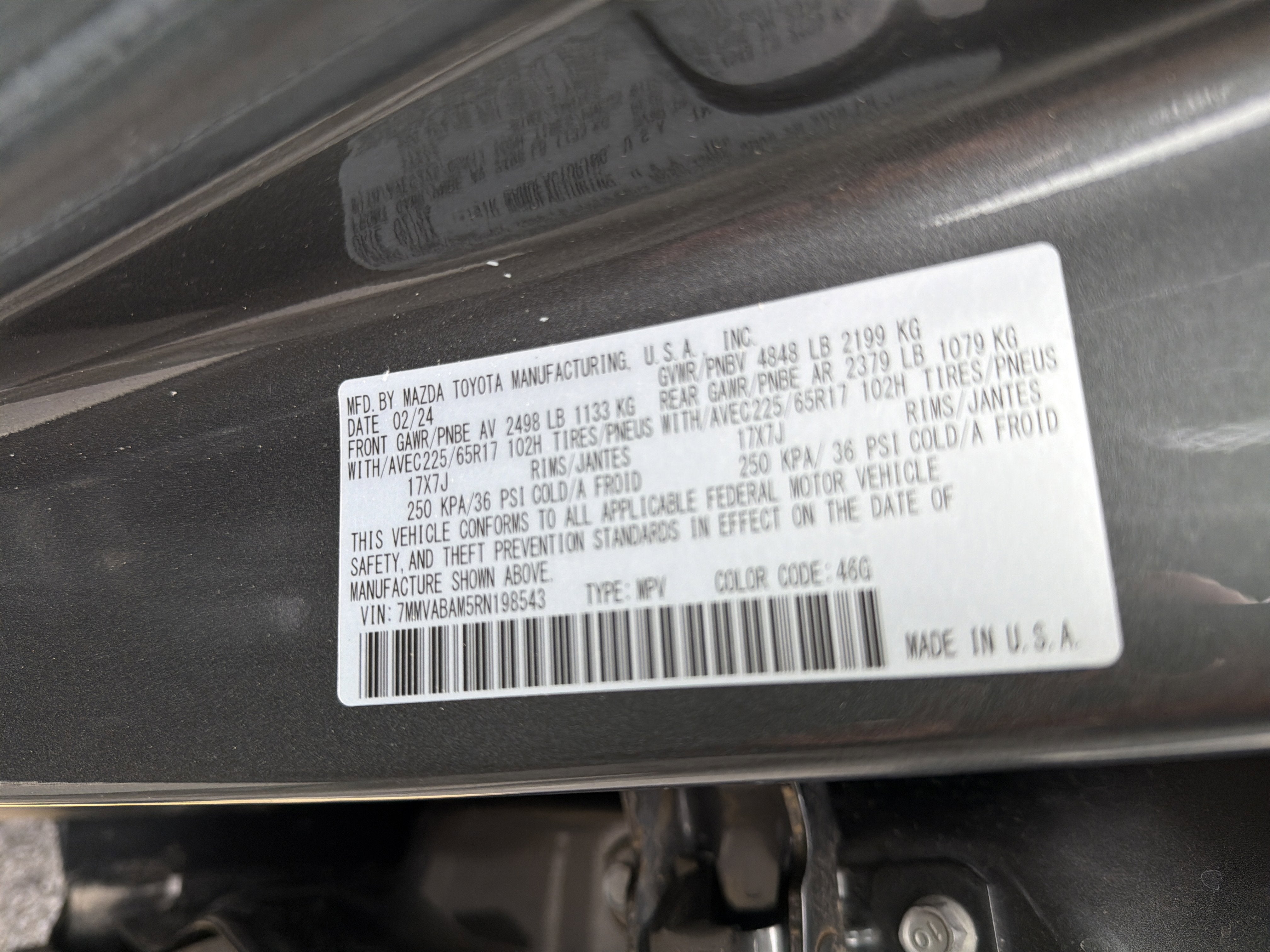 2024 Mazda Mazda CX-50 2.5 S Select Package AWD