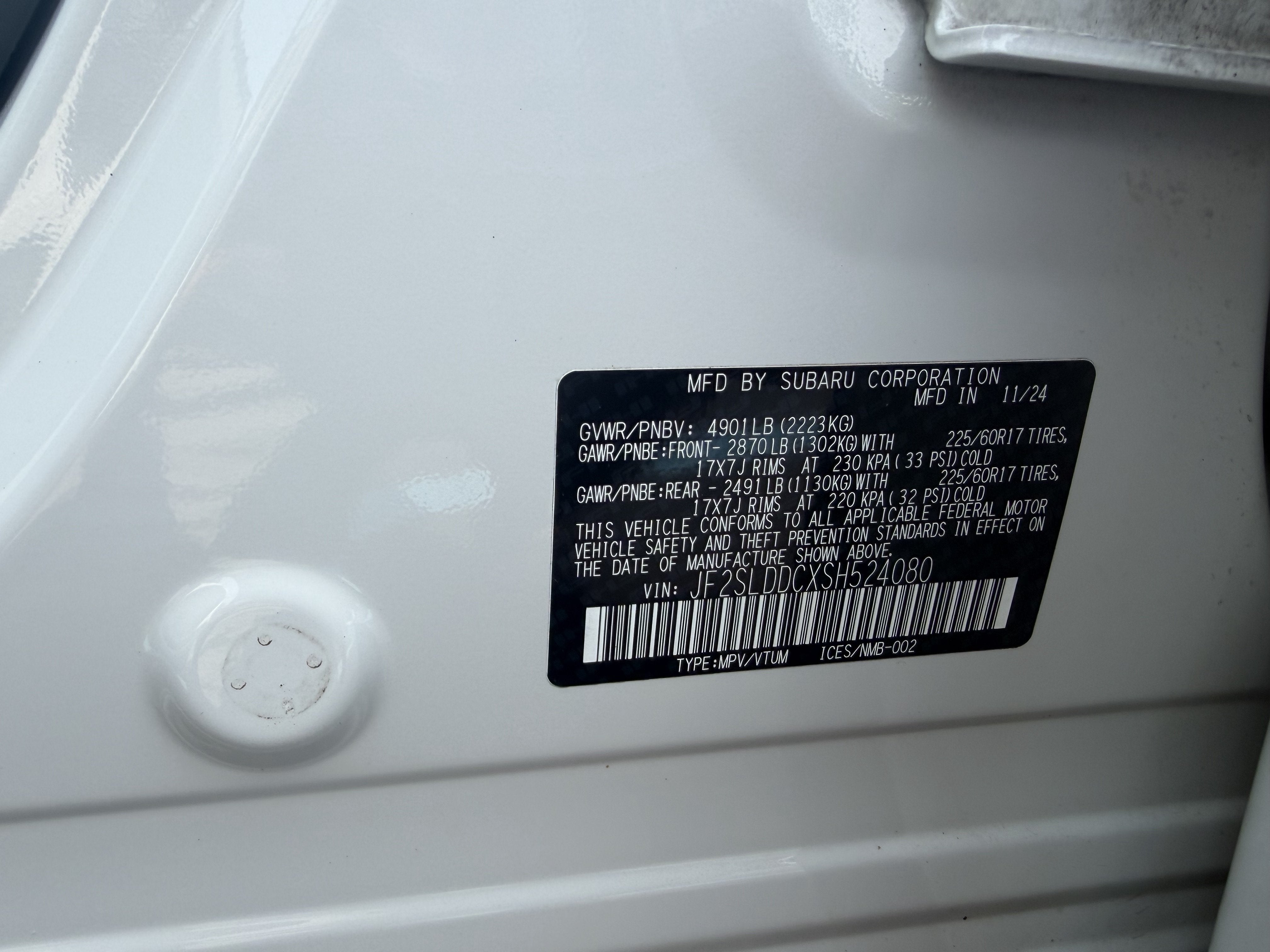 2025 Subaru Forester Premium AWD