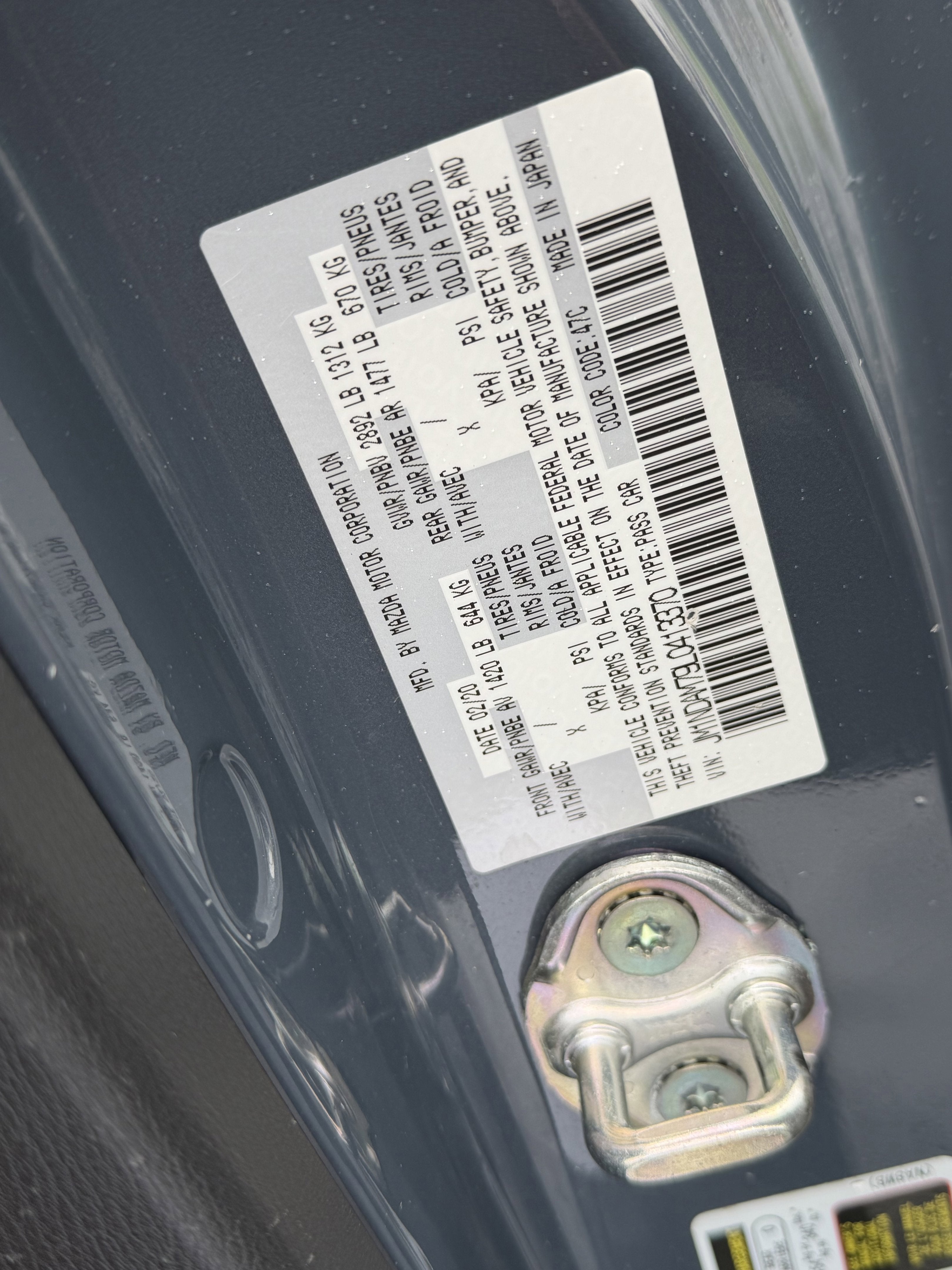 2020 Mazda Mazda MX-5 Miata RF Grand Touring