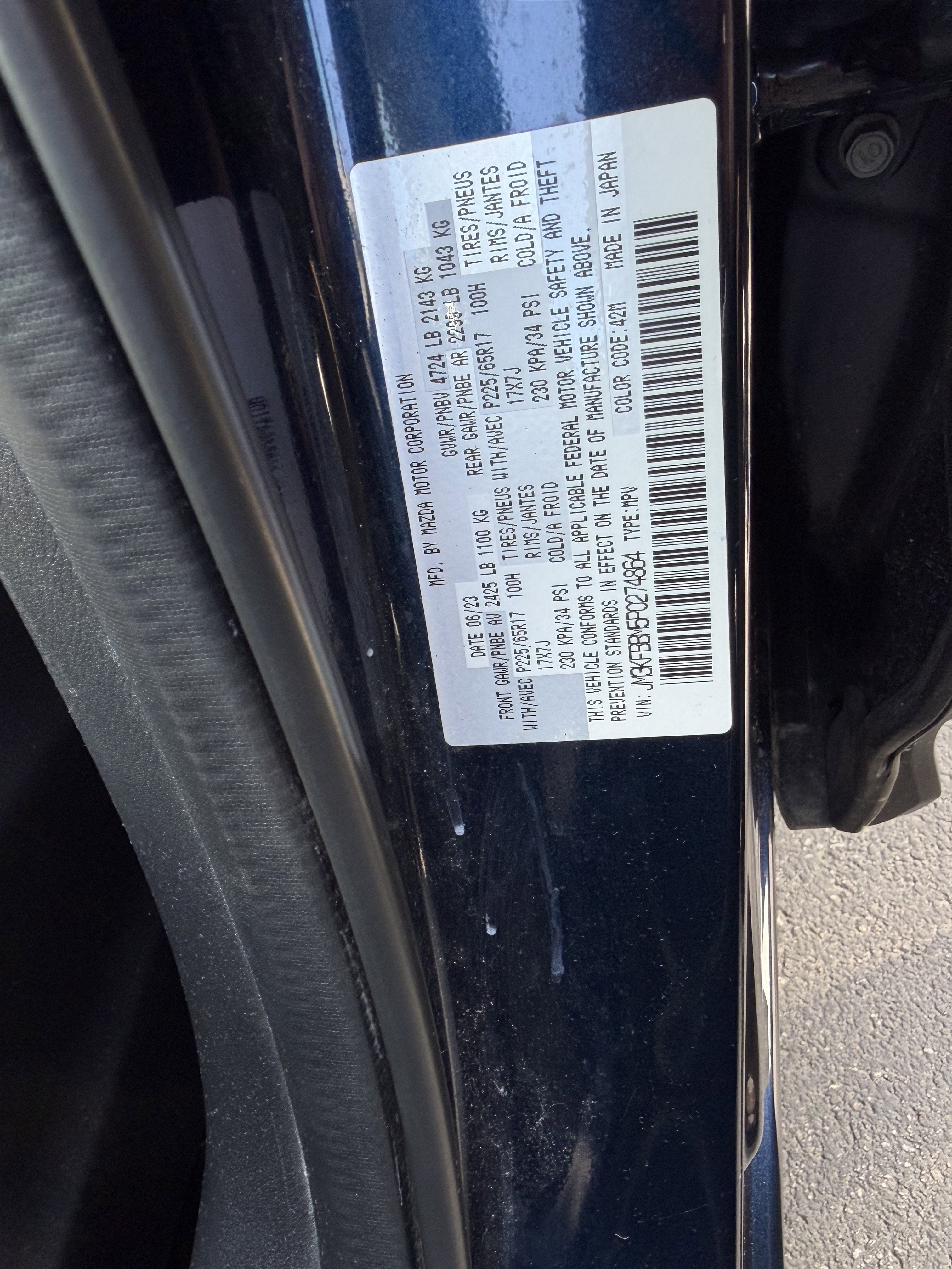 2023 Mazda Mazda CX-5 2.5 S Select Package AWD