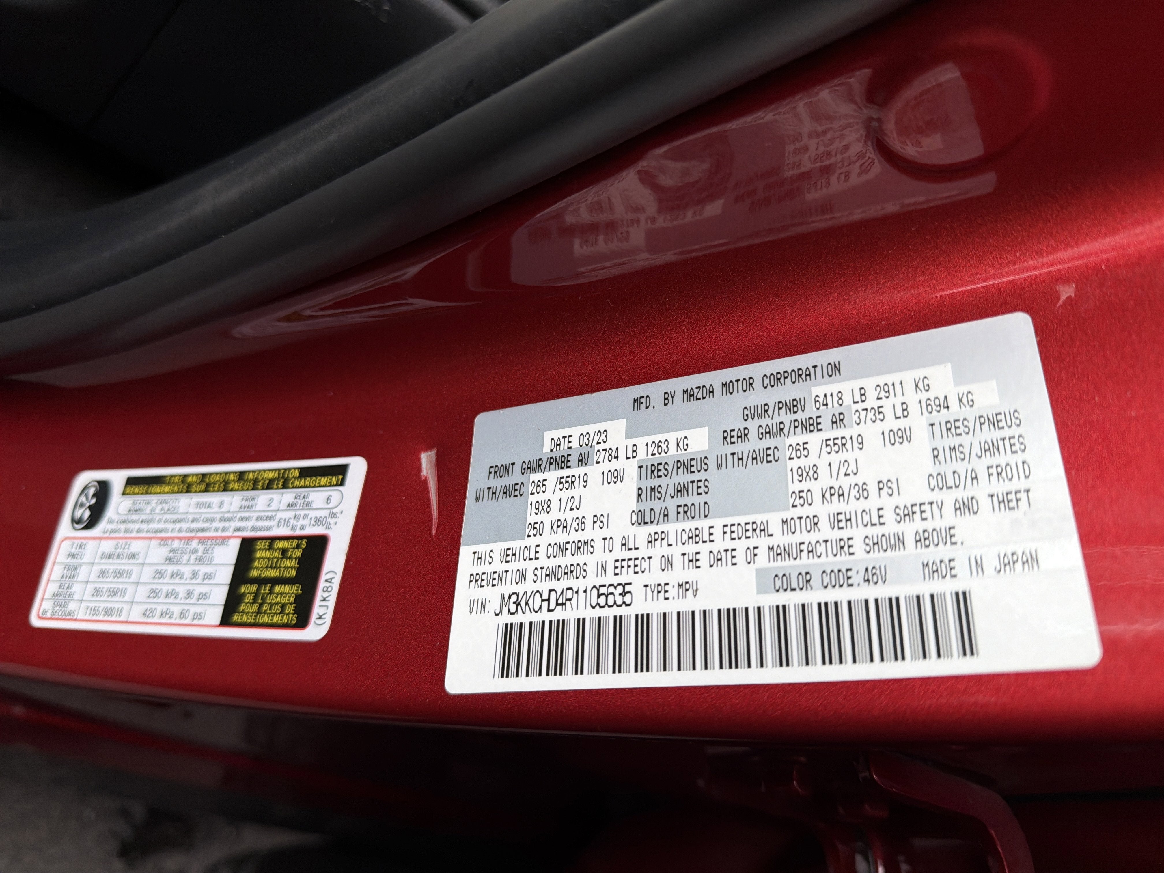 2024 Mazda Mazda CX-90 3.3 Turbo Preferred Plus AWD