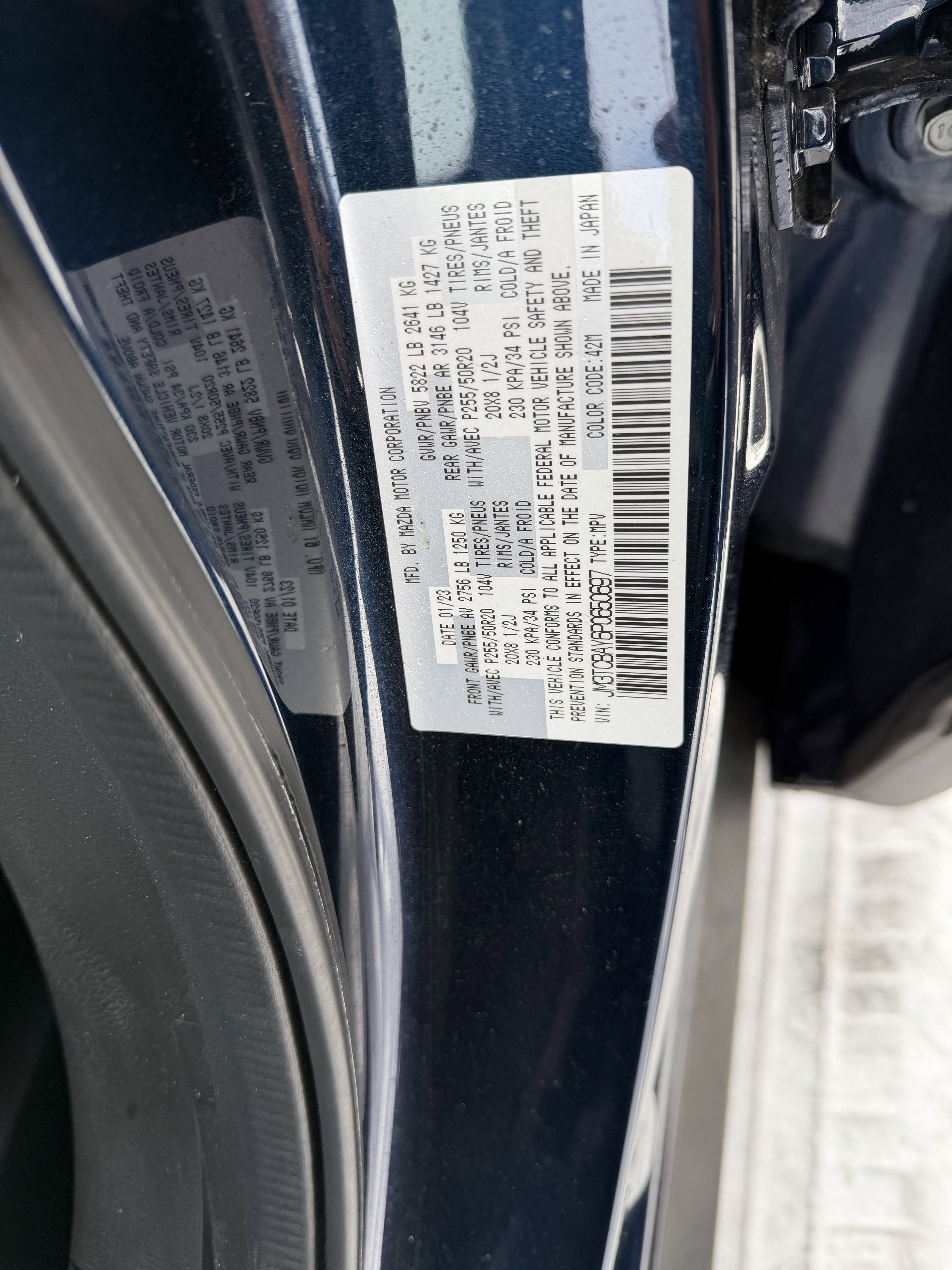 2023 Mazda Mazda CX-9 Touring Plus AWD