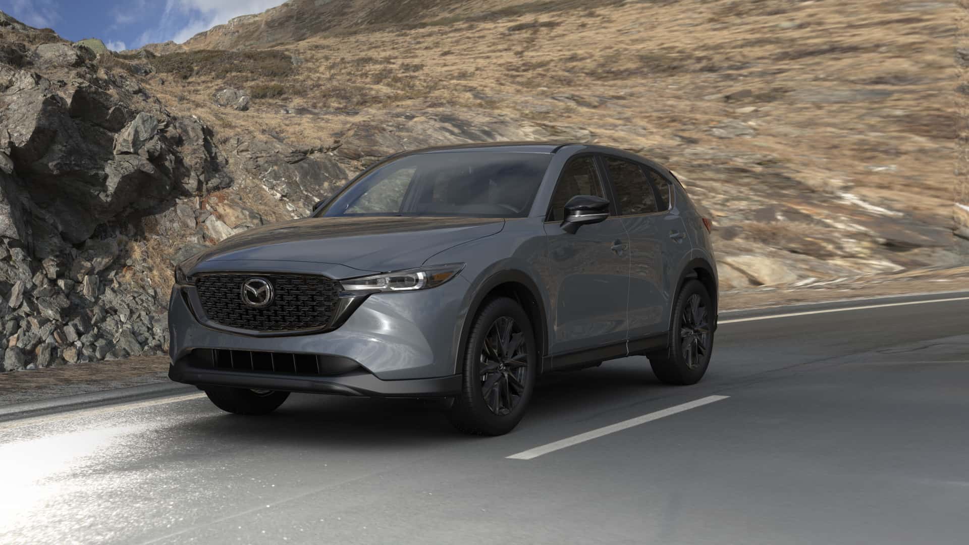 2023 Mazda CX-5 2.5 S Carbon Edition Polymetal Gray Metallic | Romano Mazda in Syracuse NY