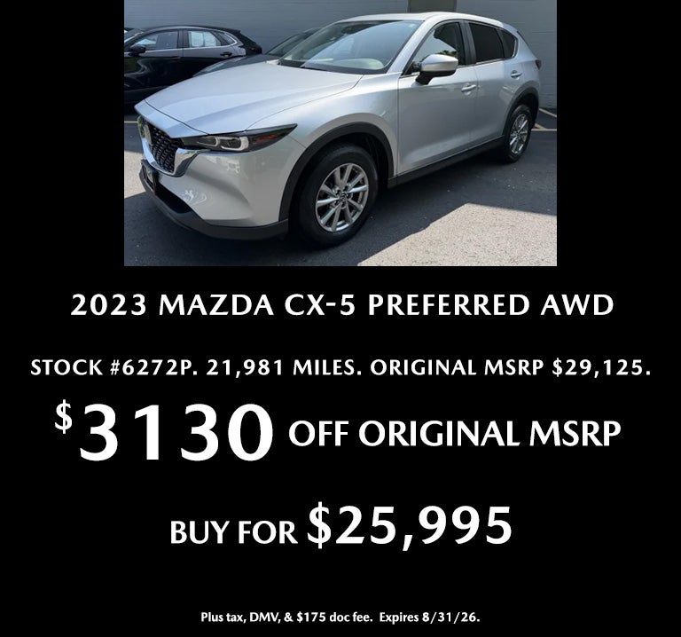 Pre-Owned 2023 Mazda CX-5 Preferred AWD
