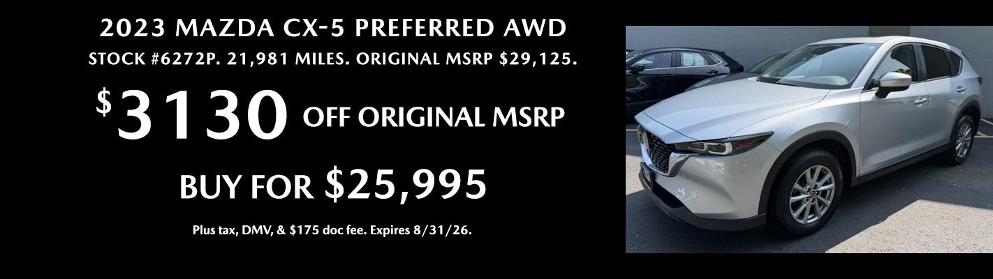 Pre-Owned 2023 Mazda CX-5 Preferred AWD