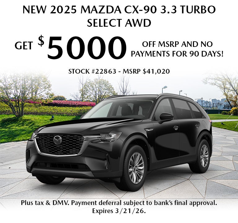 New 2025 Mazda CX-90 Select