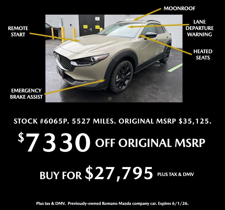Pre-Owned 2025 Mazda CX-30 Carbon Turbo AWD
