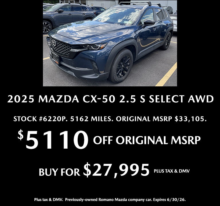 Pre-Owned 2025 Mazda CX-50 Select