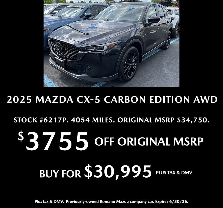 Pre-Owned 2025 Mazda CX-5 Carbon
