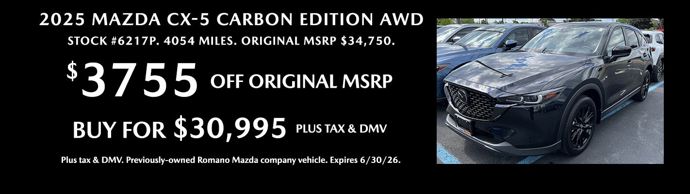 Pre-Owned 2025 Mazda CX-5 Carbon