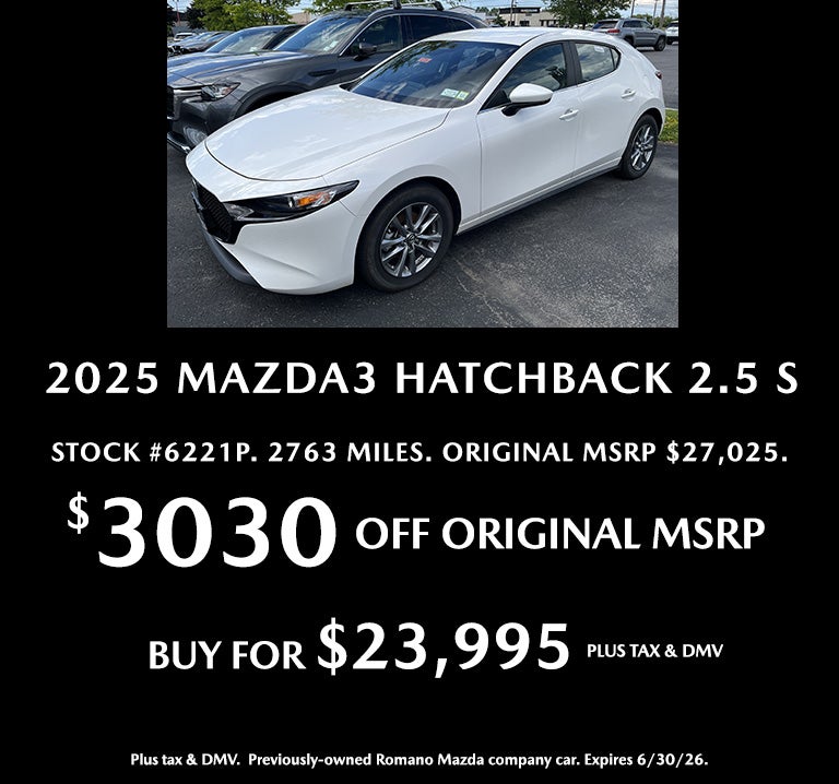 Pre-Owned 2025 Mazda3 Hatchback