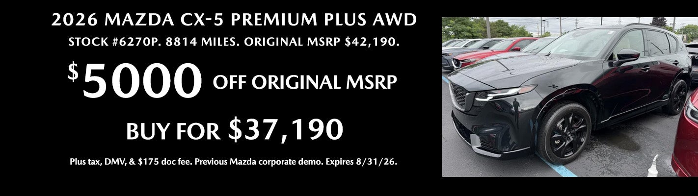 Pre-Owned 2026 Mazda CX-5 Premium Plus AWD