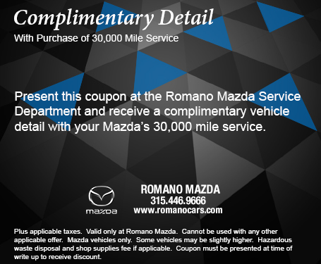 Complimentary Vehicle Detail